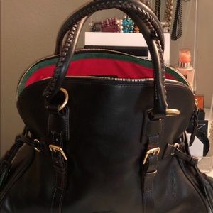 Dooney and Bourke Florentine Domed Buckle satchel